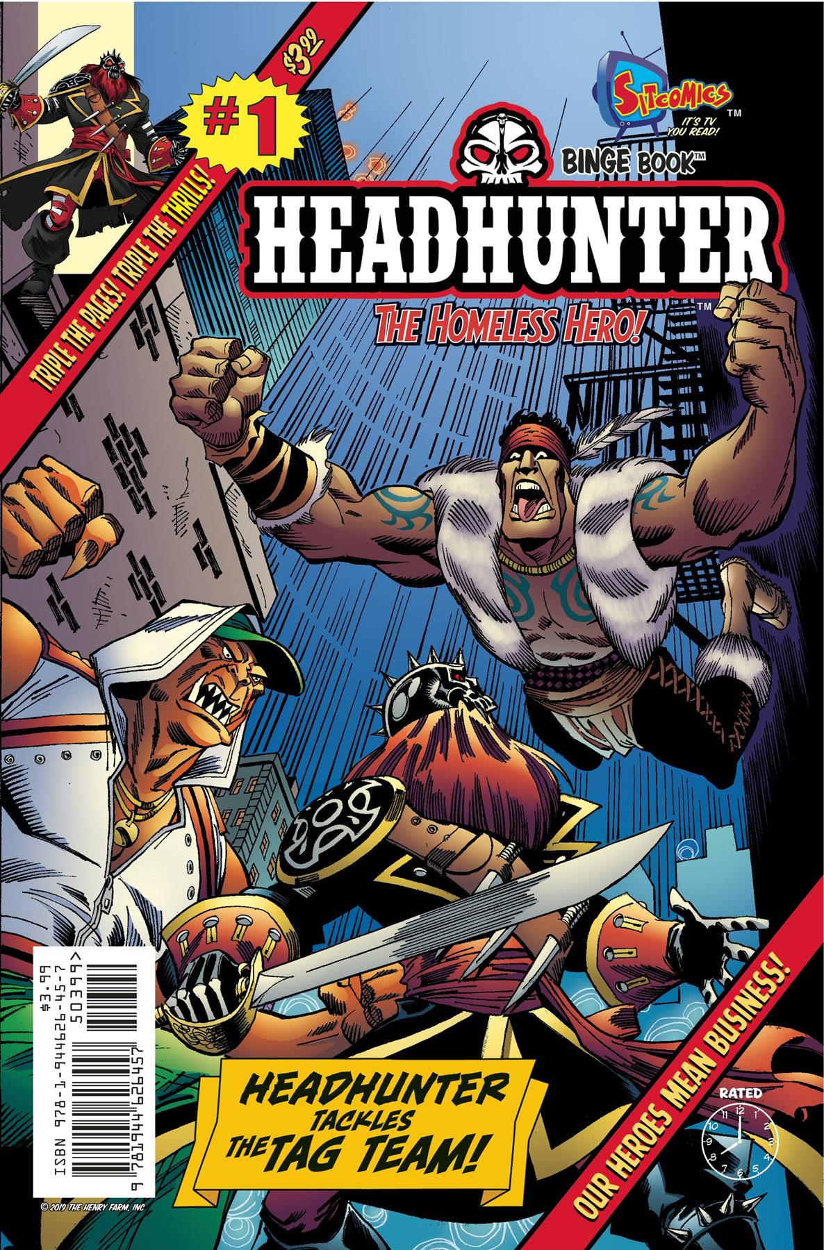 Headhunter #1 Binge Books Comic Book