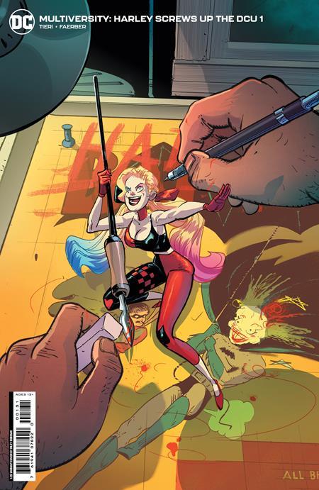Multiversity Harley Screws Up The Dcu #1 (of 6) Cvr C Inc 1:25 Riley Rossmo Card Stock Var DC Comics Comic Book