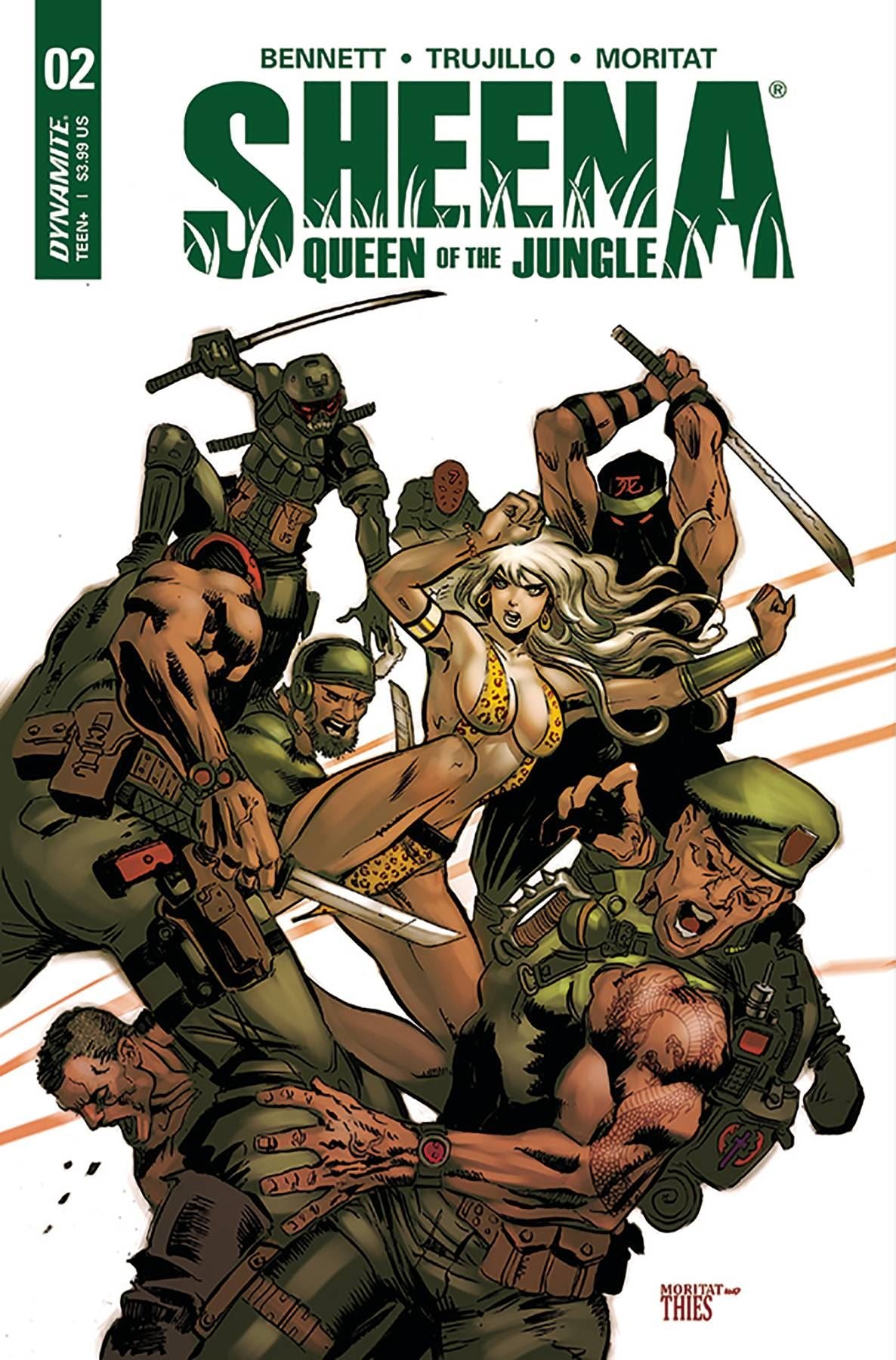 Sheena #2 (Cvr C Moritat) D. E. Comic Book