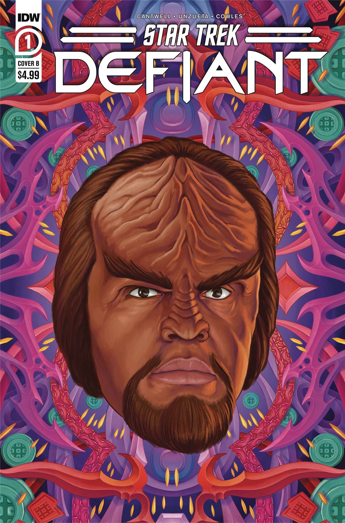 Star Trek Defiant #1 Cvr B Ward Idw Publishing Comic Book