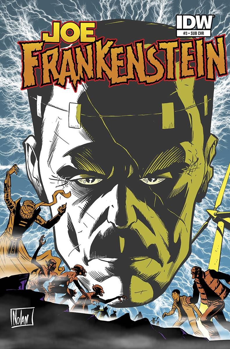 Joe Frankenstein #3 (Subscription Var) Idw Publishing Comic Book
