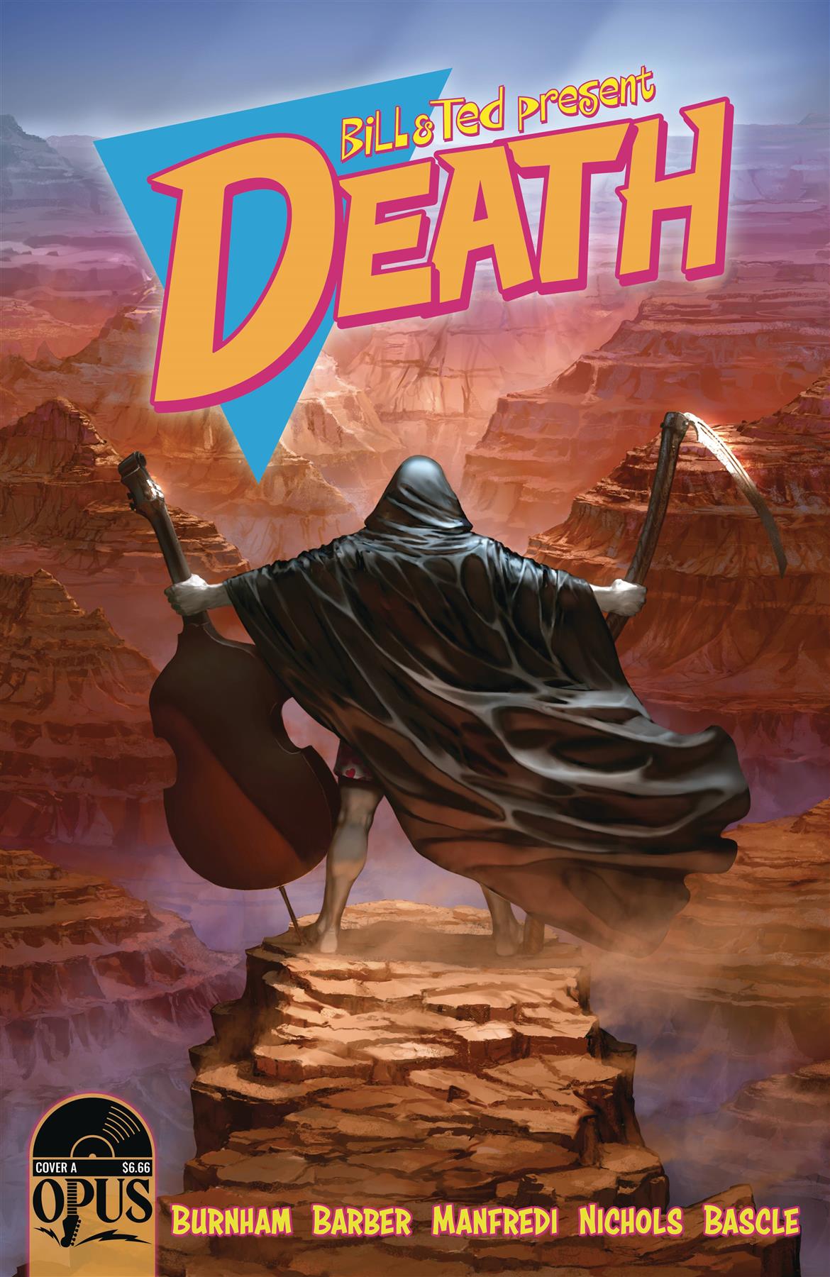 Bill & Ted Present Death One Shot Cvr A Christensen Opus Comics Comic Book
