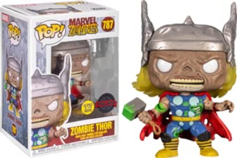 Pop Marvel Zombies Thor Gitd Vinyl Figure (net) (c: 1-1-2)