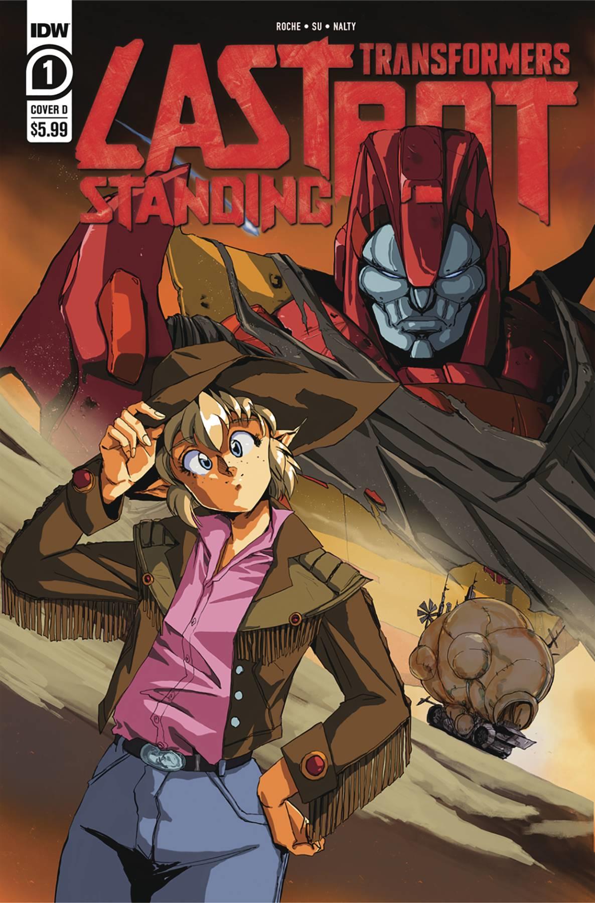 Transformers Last Bot Standing #1 Cvr D Knott Idw Publishing Comic Book
