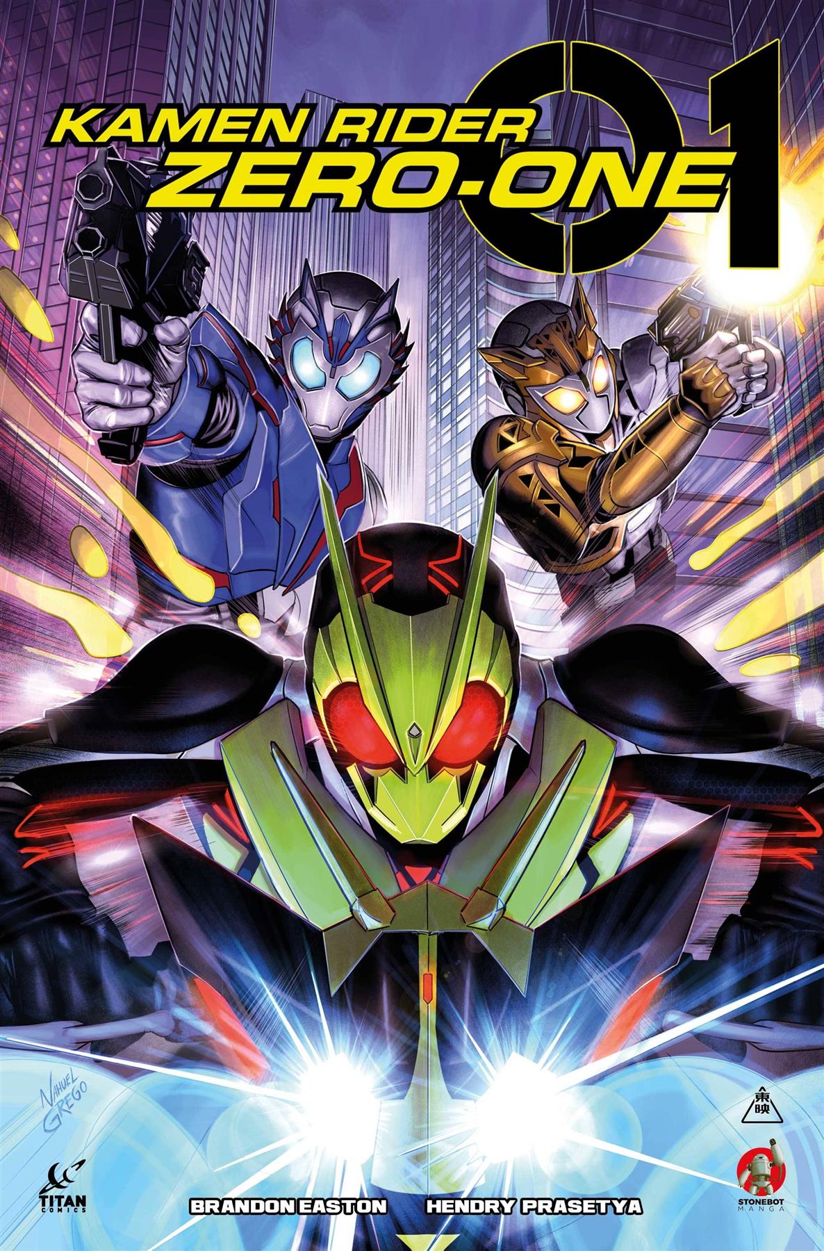 Kamen Rider Zero One #3 Cvr B Grego Titan Comics Comic Book