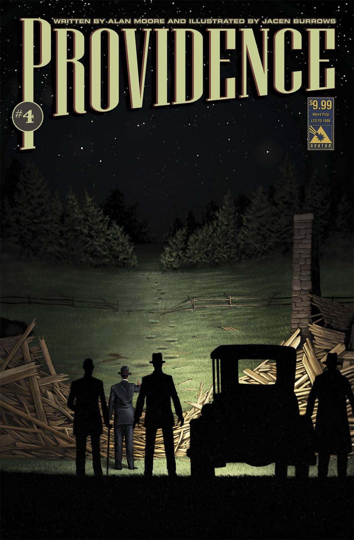 Providence #4 (Weird Pulp Cvr) Avatar Press Inc Comic Book