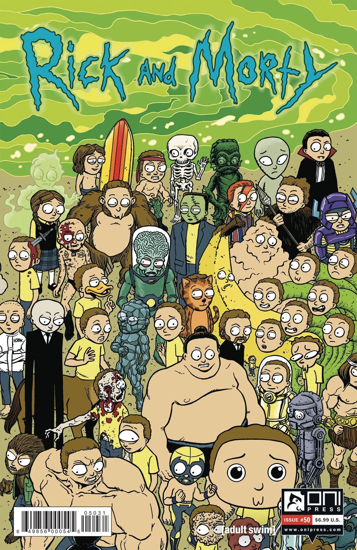 Rick & Morty #50 (Cvr C Horak Morty Connecting) Oni Press Inc. Comic Book