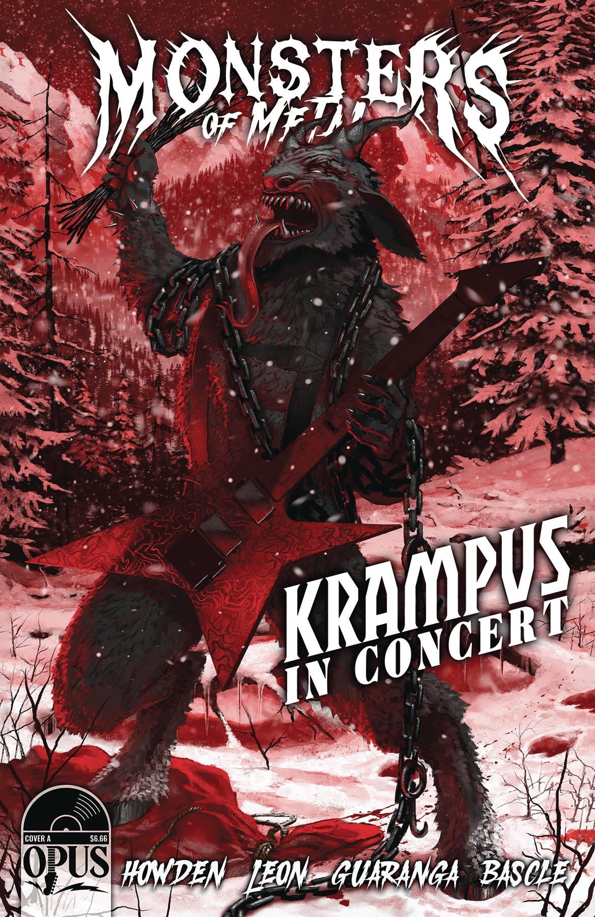Monster Of Metal Krampus In Concert Cvr A Christensen () Opus Comics Comic Book 2022