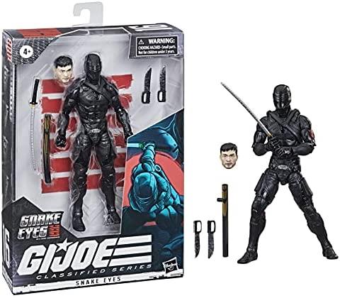 GI JOE CLASSIFIED SER 6" SNAKE EYES MOVIE Action Figure