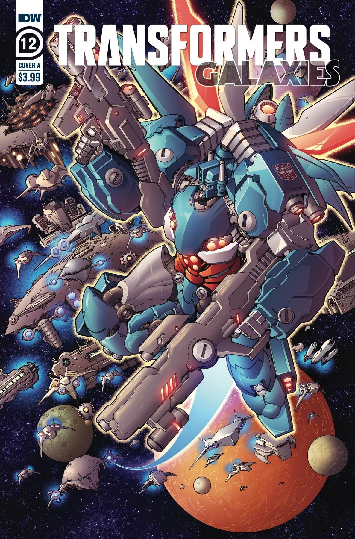 Transformers Galaxies #12 Cvr A Griffith Idw Publishing Comic Book