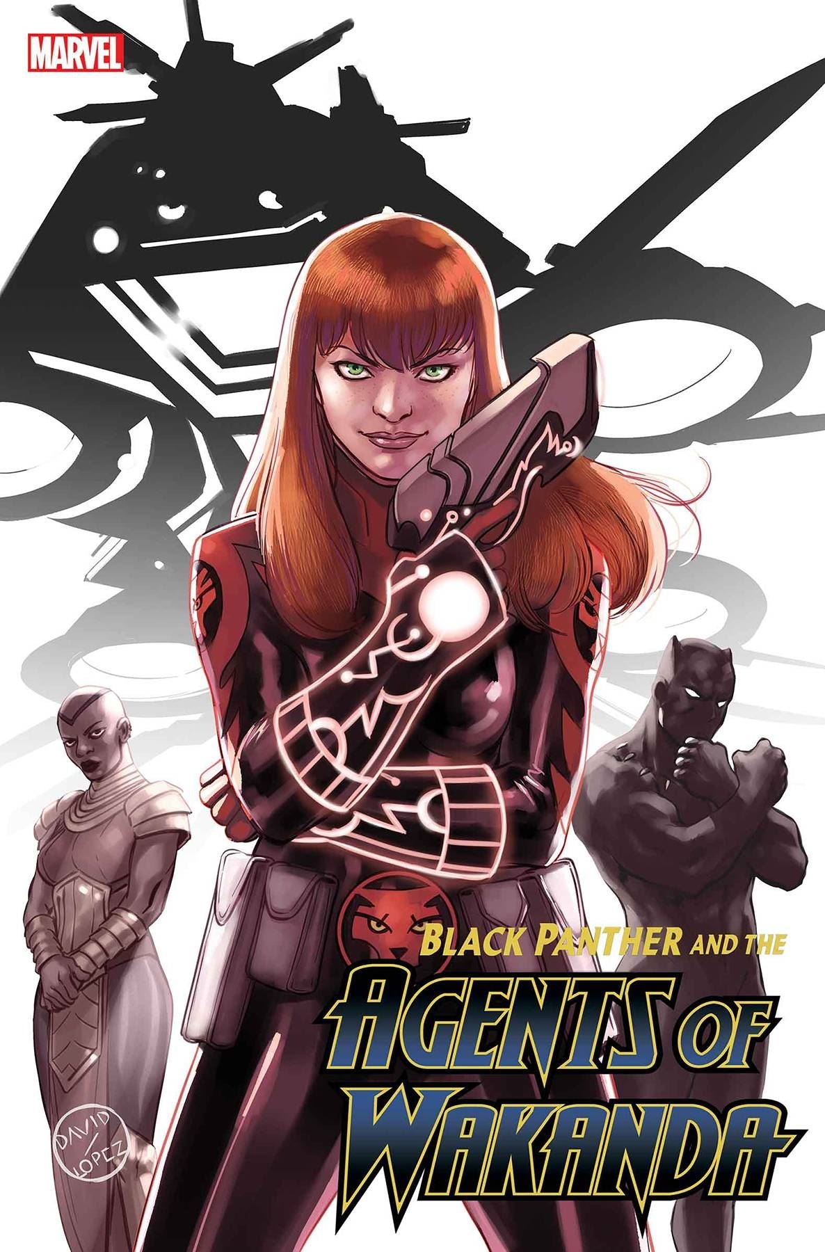 Black Panther And Agents Of Wakanda #2 Lopez Mary Jane Var (Lopez Mary Jane Var) Marvel Comics Comic Book