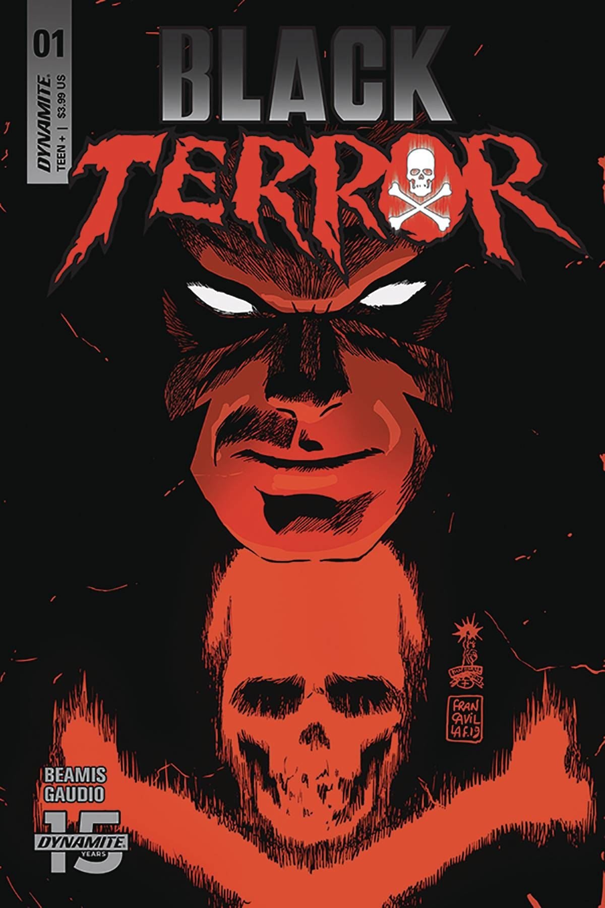 Black Terror #1 (Cvr A Francavilla) Dynamite Comic Book