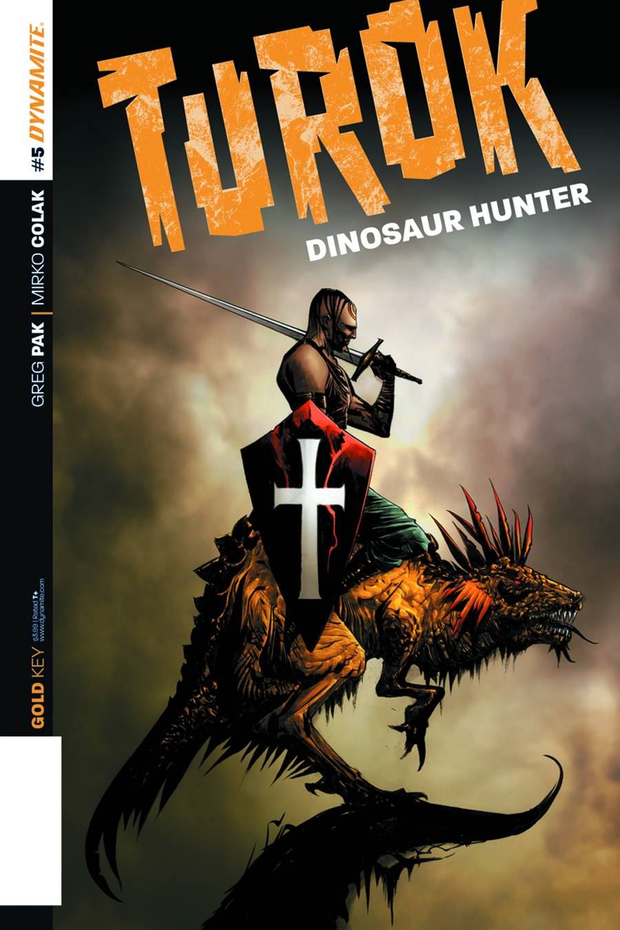 Turok Dinosaur Hunter #5 Lee Exc Subscription Var Dynamite Comics Comic Book