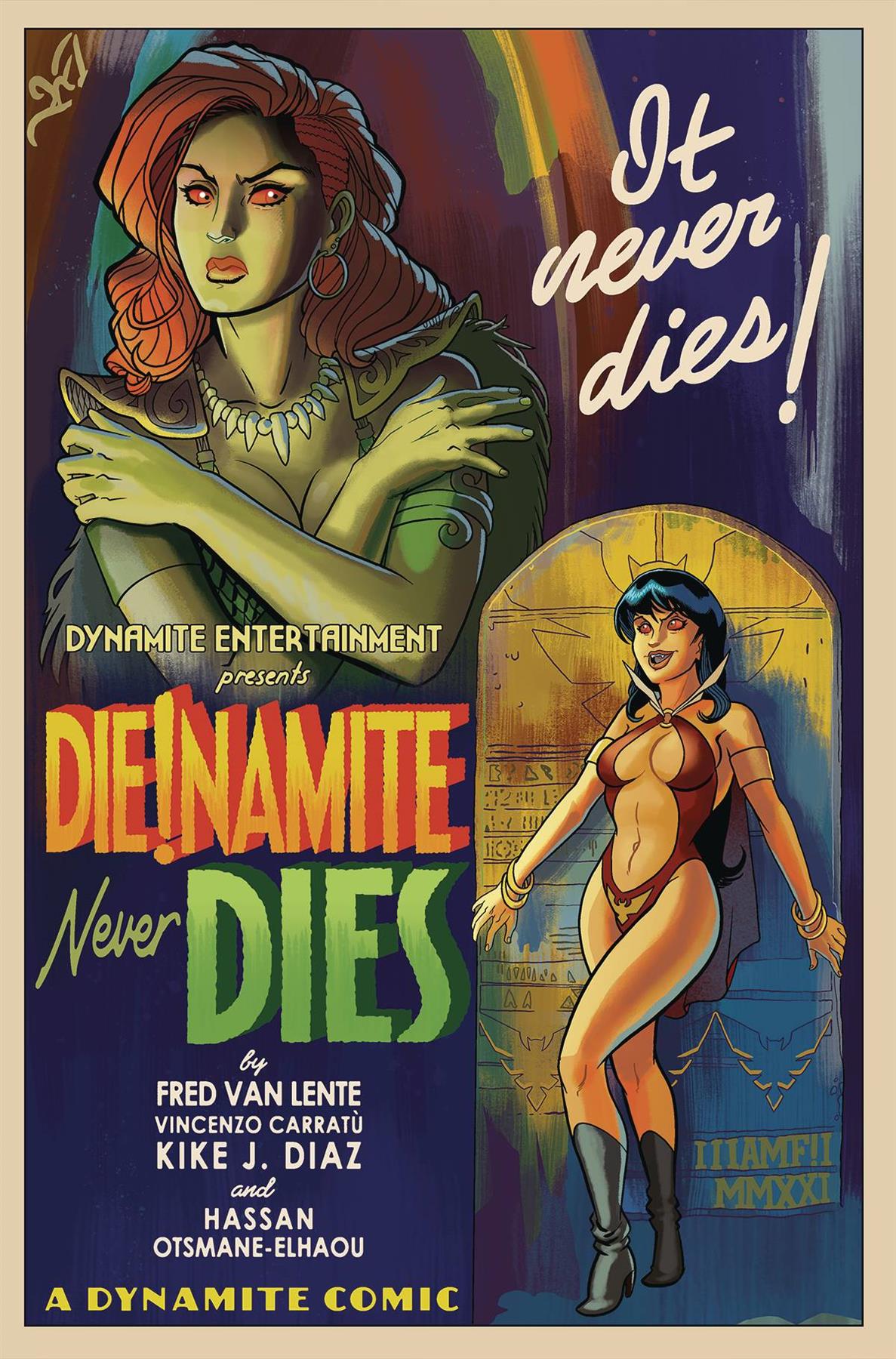 Die!namite Never Dies #1 Cvr A Fleecs & Forstner (Cvr A Fleecs & Forstner) Dynamite Comic Book 2022