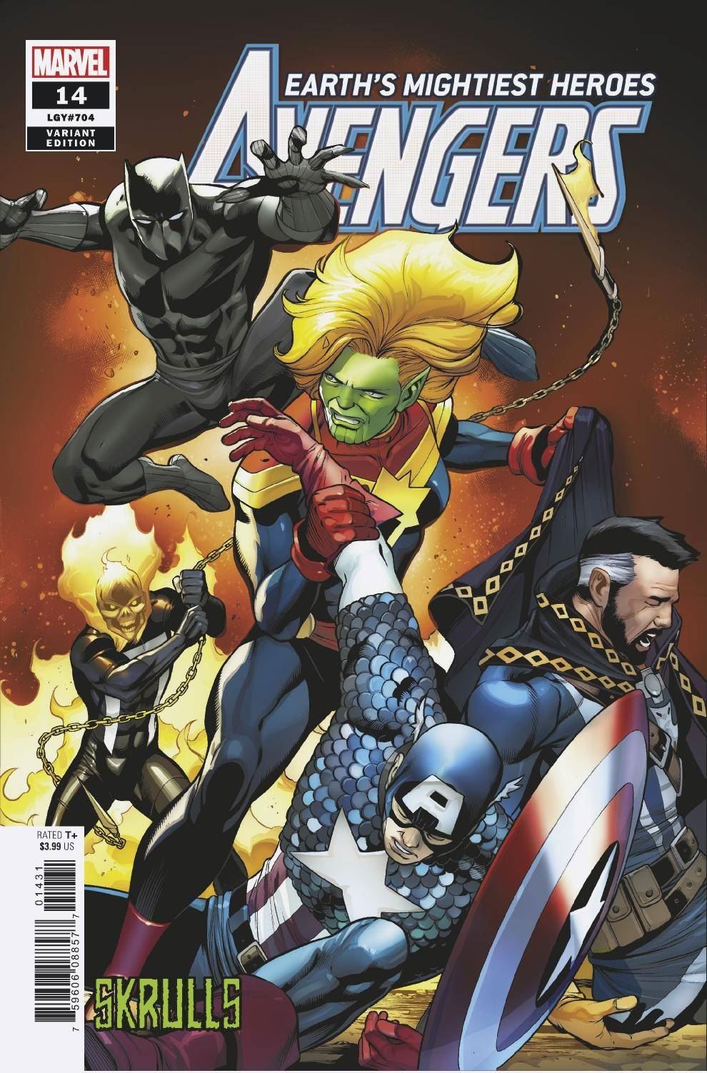 Avengers #14 (Pacheco Skrulls Var) Marvel Comics Comic Book