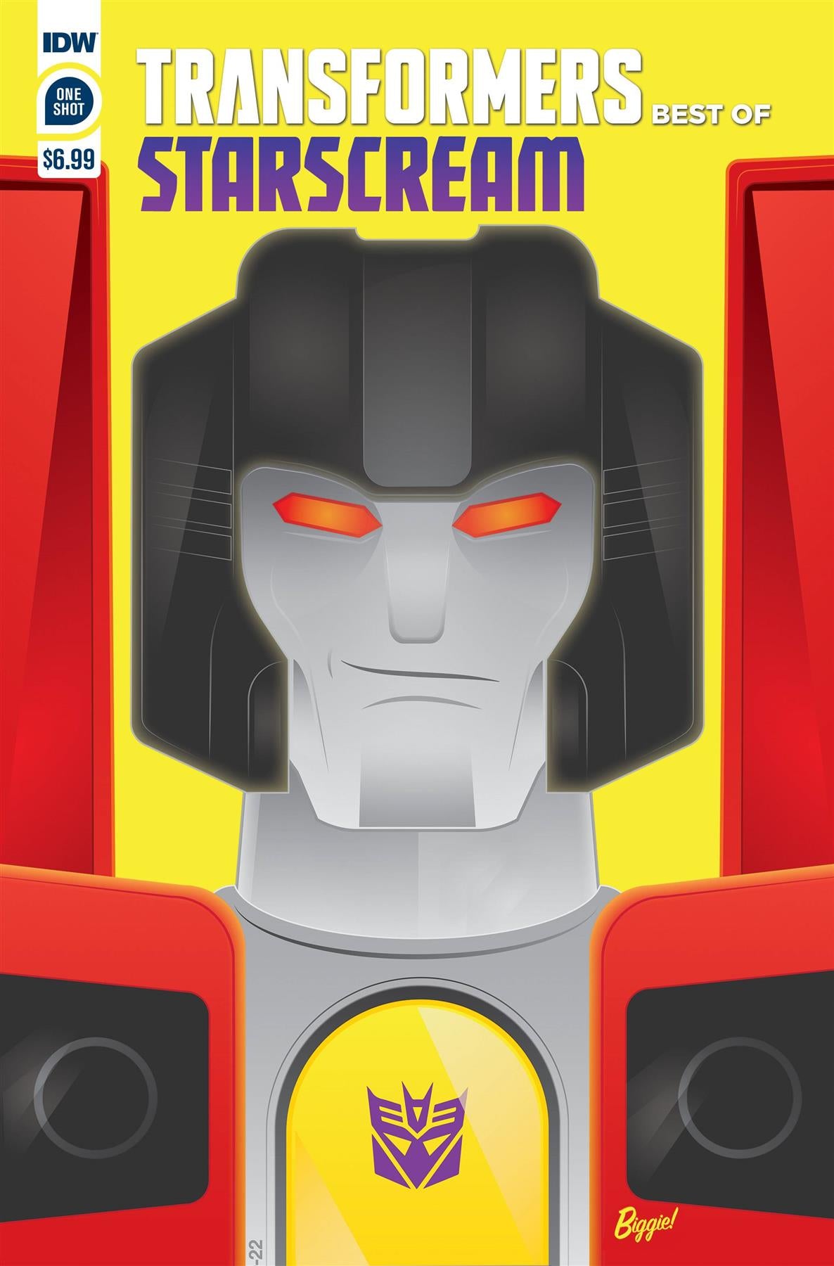 Transformers Best Of Starscream Oneshot (c: 1-0-0) Idw Publishing Comic Book