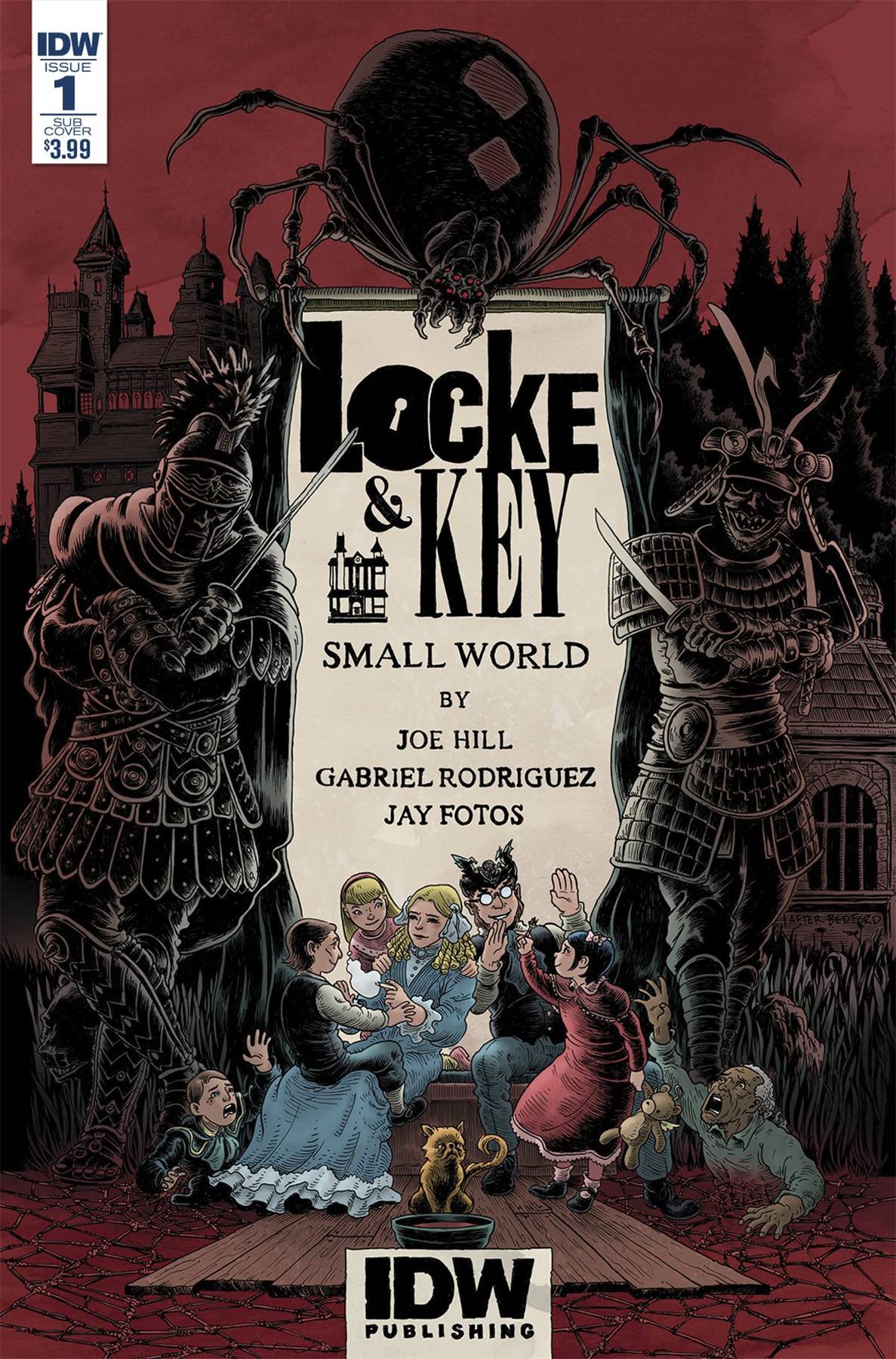 Locke & Key Small World Subscription Var B (Subscription Var B) Idw Publishing Comic Book