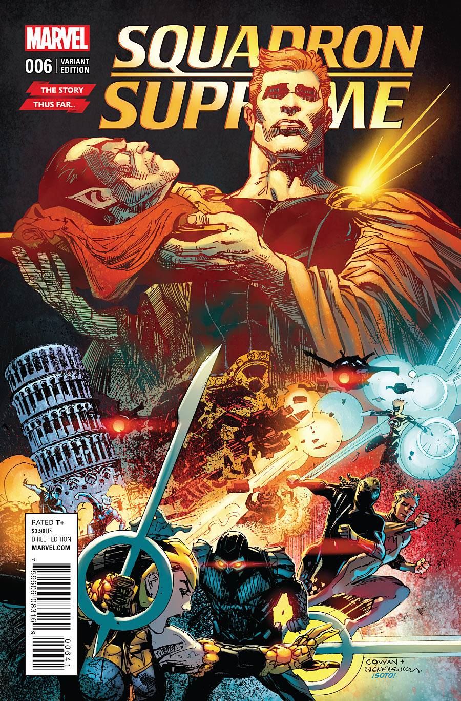Squadron Supreme #6 Story Thus Far Var (Story Thus Far Var) Marvel Comics Comic Book