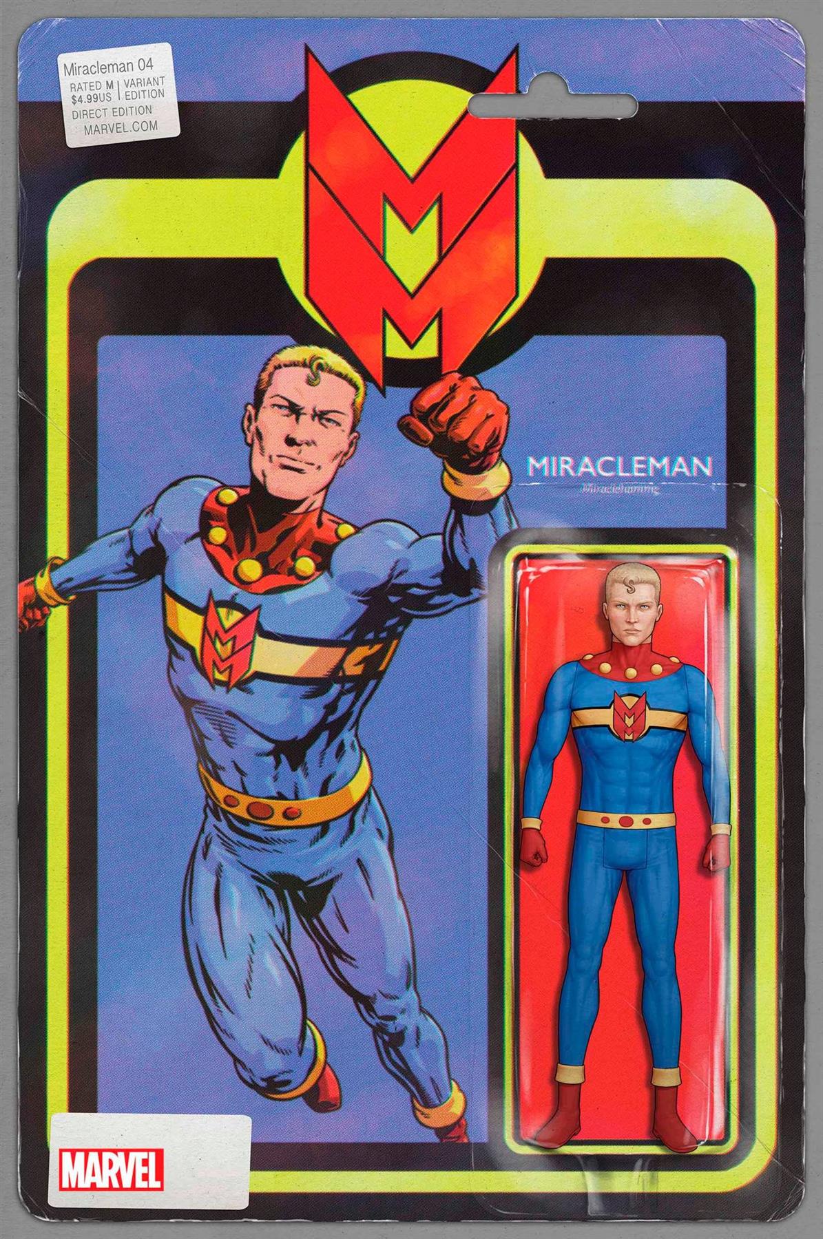 Miracleman Silver Age #4 Christopher Action Figure Var (Christopher Action Figure Var) Marvel Prh Comic Book 2023