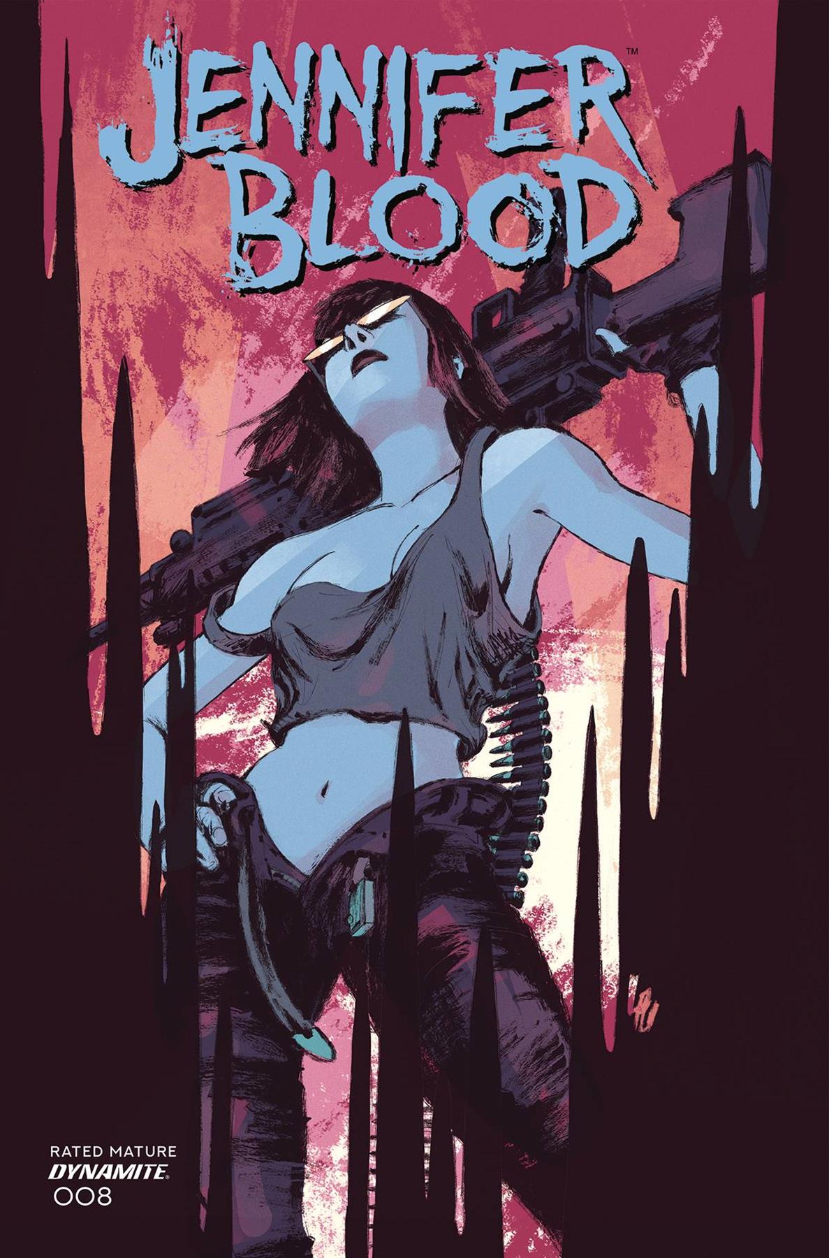 Jennifer Blood #8 Cvr B Lau Dynamite Comic Book 2022