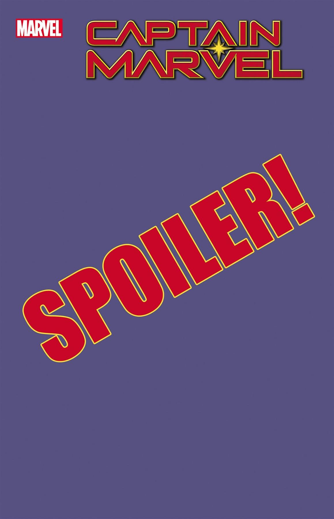 Captain Marvel #36 Zircher Spoiler Var (Zircher Spoiler Var) Marvel Prh Comic Book 2022