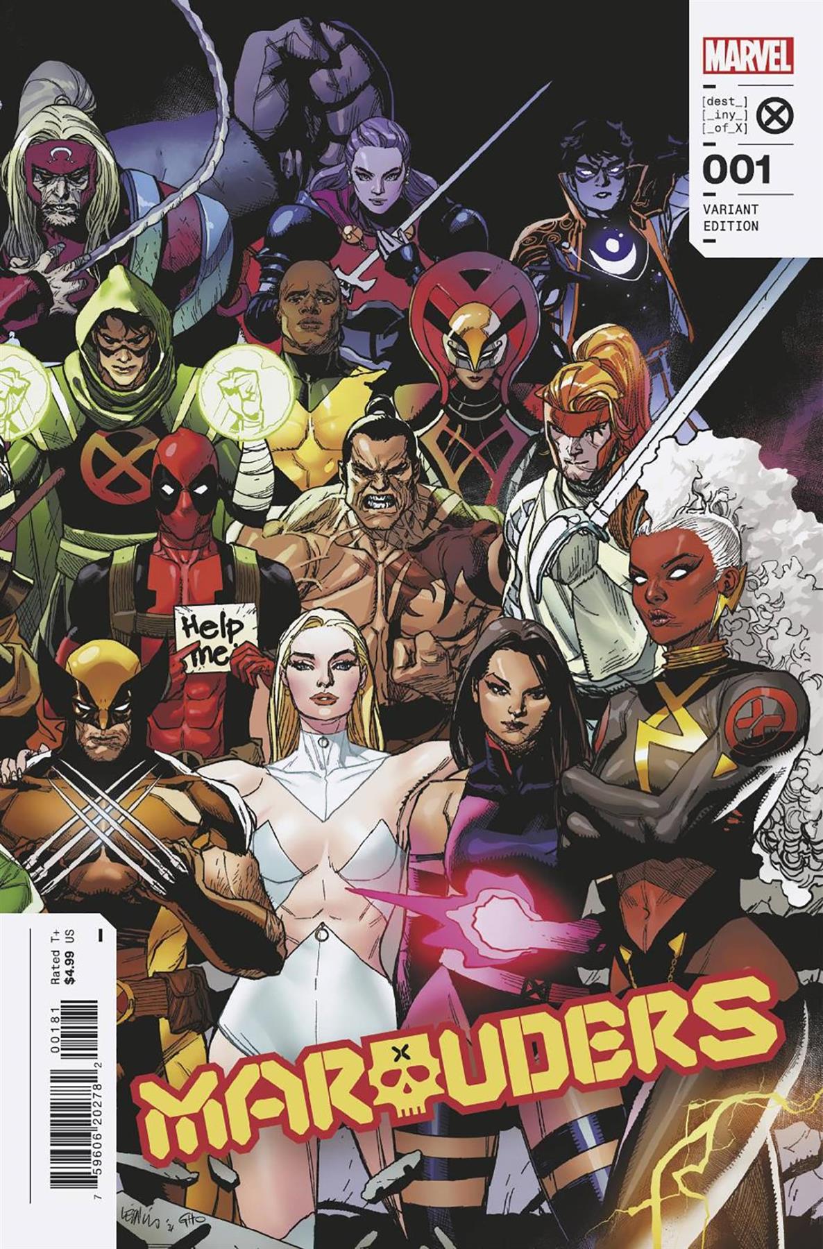 Marauders #1 Yu Promo Var (Yu Promo Var) Marvel Prh Comic Book 2022
