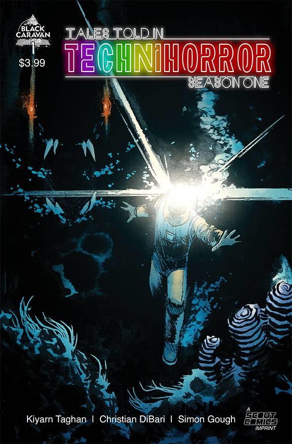 Tales Told In Technihorror #1 (of 4) 10 Copy Dibari Unlocked Scout Comics Comic Book