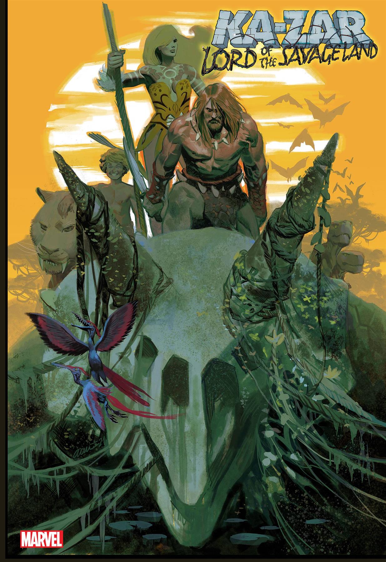 Ka-zar Lord Savage Land #5 Acuna Var Marvel Prh Comic Book 2022
