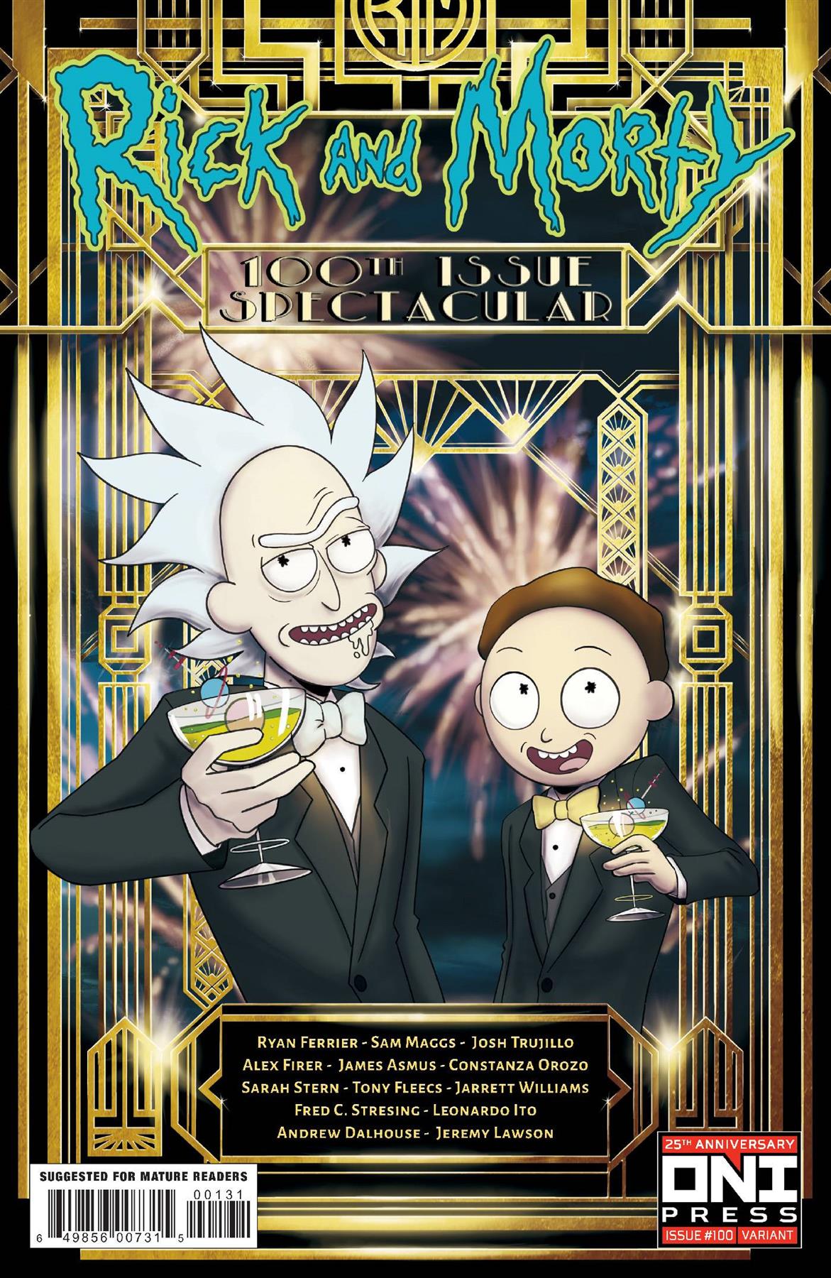 Rick & Morty #100 Cvr C Colas Oni Press Inc. Comic Book
