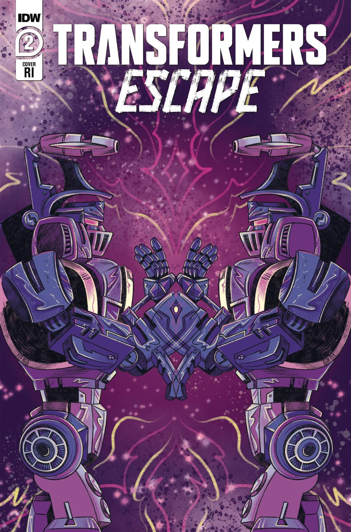 Transformers Escape #2 (of 5) 10 Copy Nicole Goux Incv Cvr Idw Publishing Comic Book