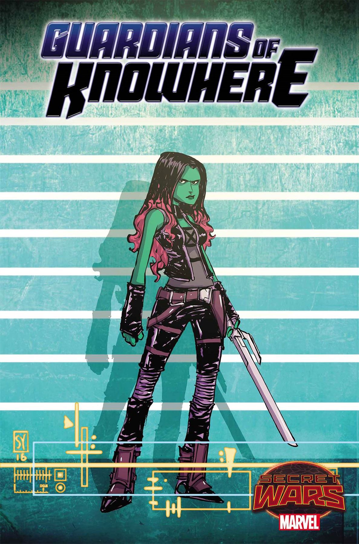 Guardians Of Knowhere #1 Young Connecting A Var (Young Connecting A Var) Marvel Comics Comic Book