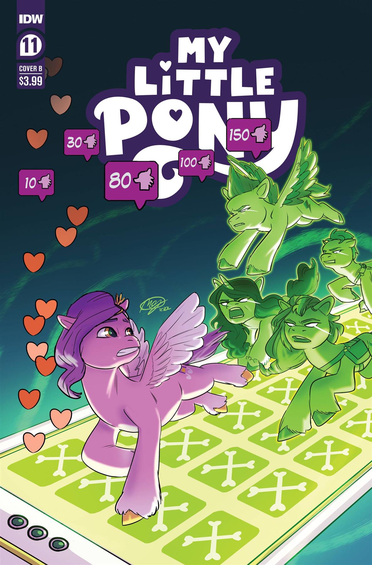 My Little Pony #11 Cvr B Huang (Cvr B Huang) Idw Publishing Comic Book 2023