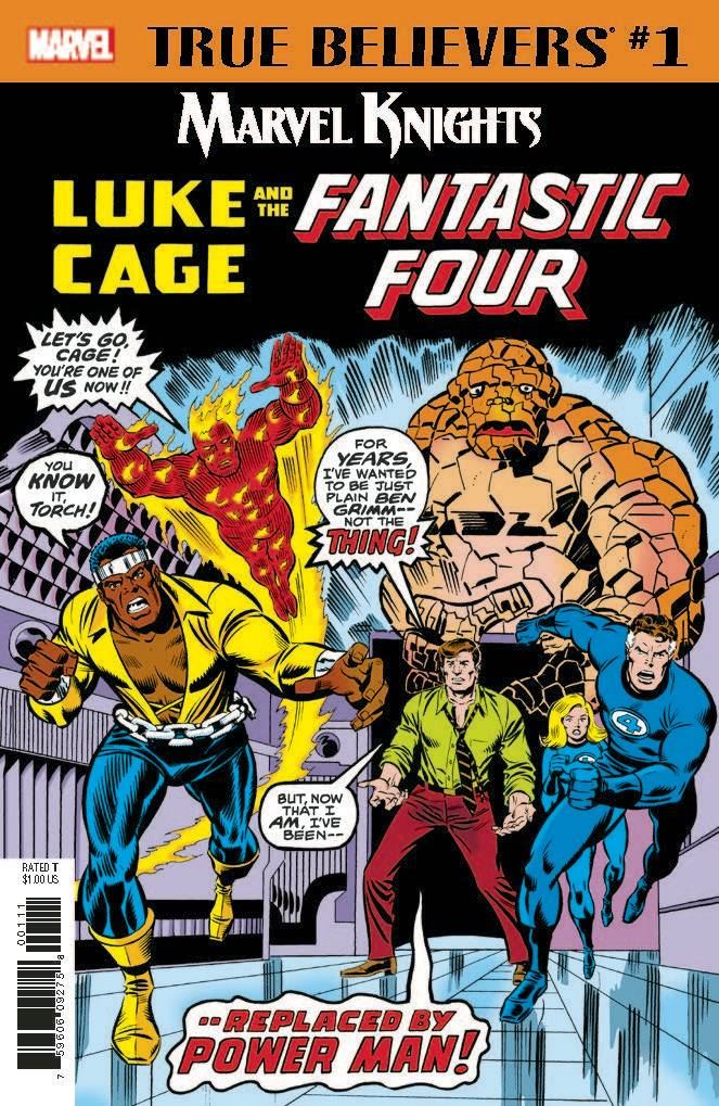 True Believers Mk 20th Annv Luke Cage Fantastic Four #1 Marvel Comics Comic Book
