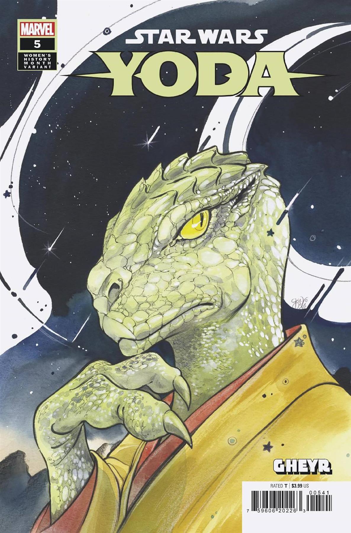 Star Wars Yoda #5 Momoko Womens History Month Var (Momoko Womens History Month Var) Marvel Prh Comic Book 2023