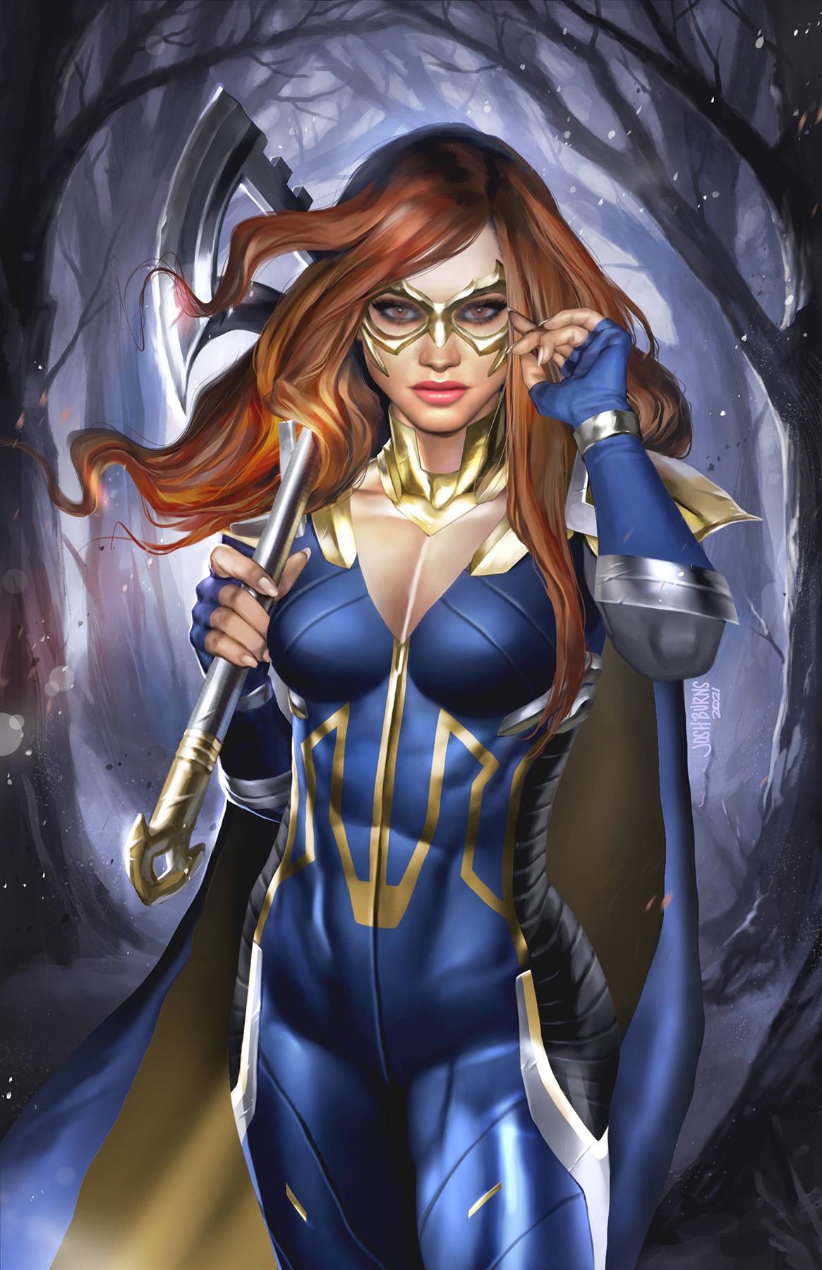 Belle Headless Horseman Oneshot Cvr C Burns Zenescope Entertainment Inc Comic Book
