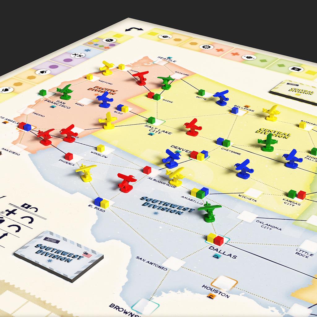 Air Mail Board Game by Ludo Nova