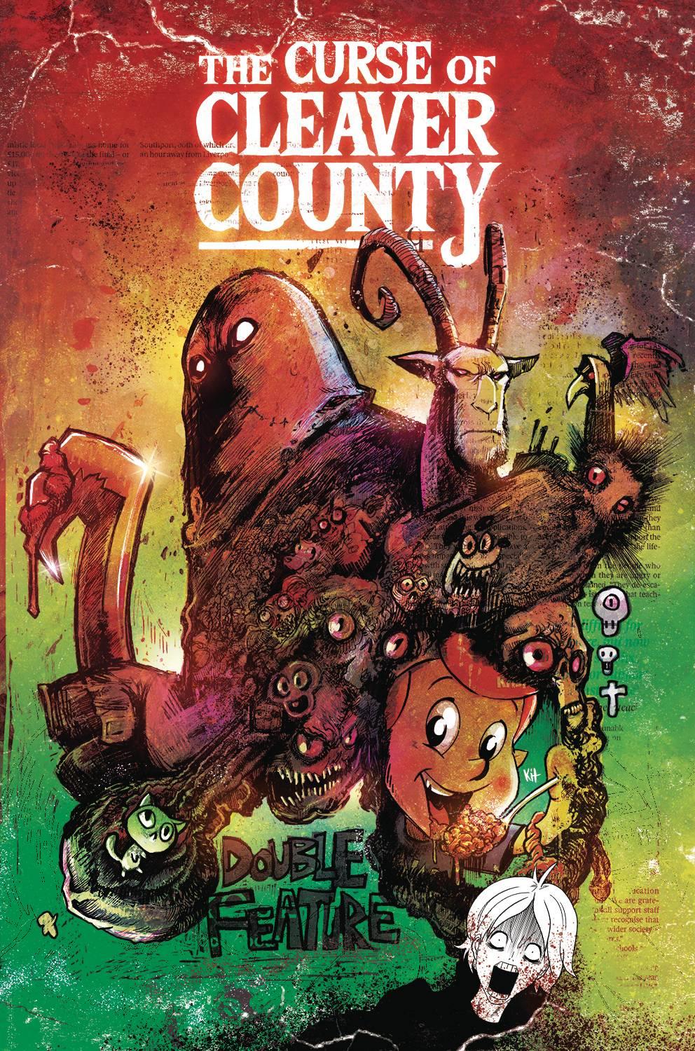 Curse Of Cleaver County Double Feature Cvr C Wallis Foc (mr) Source Point Press Comic Book
