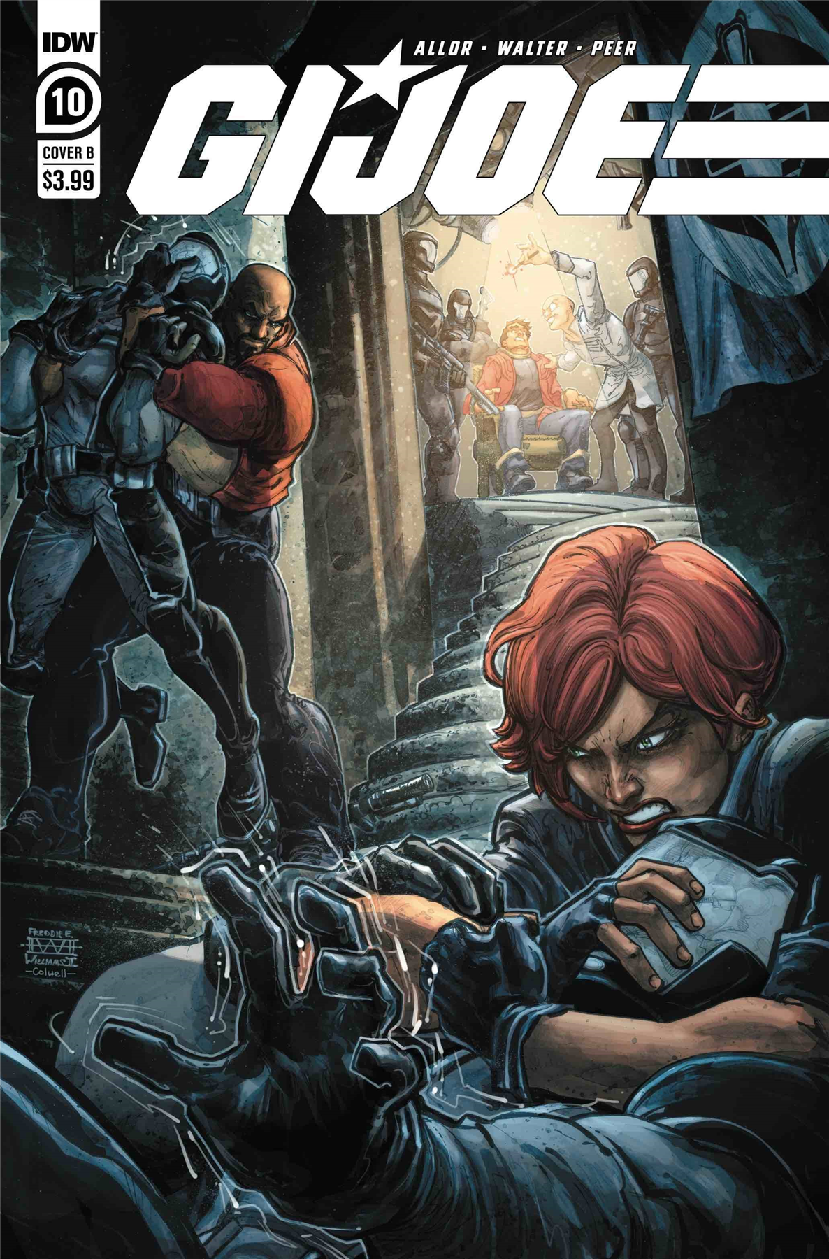 Gi Joe #10 (Cvr B Williams Ii) Idw Publishing Comic Book 2020