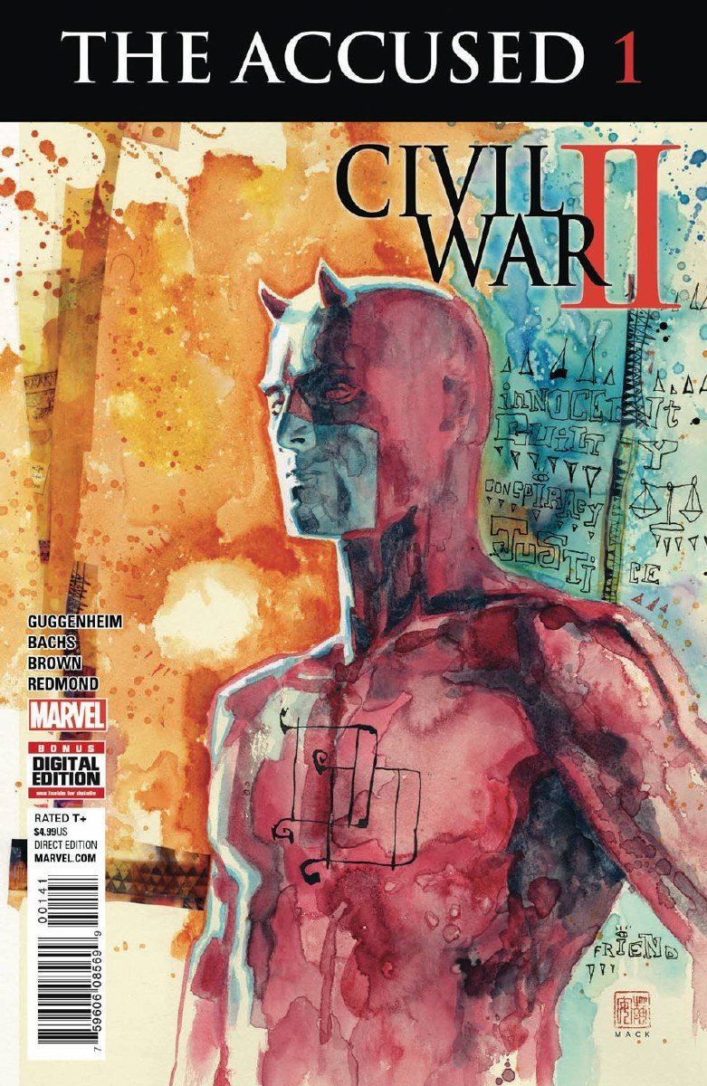 Accused #1 Marvel Comics Comic Book