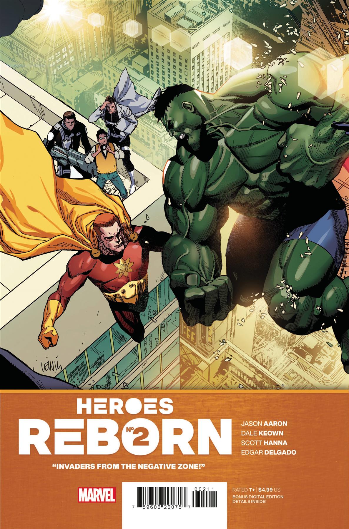 Heroes Reborn #2 (of 7) Marvel Comics Comic Book