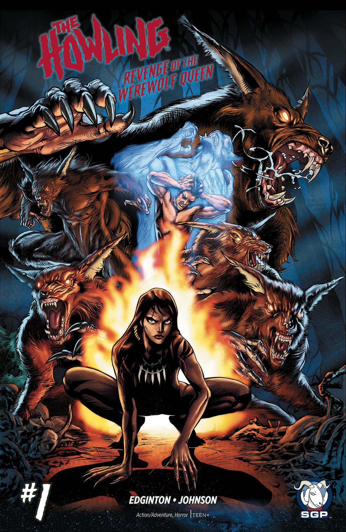 Howling #1 Main Cvrs (Main Cvrs) Space Goat Publishing Comic Book