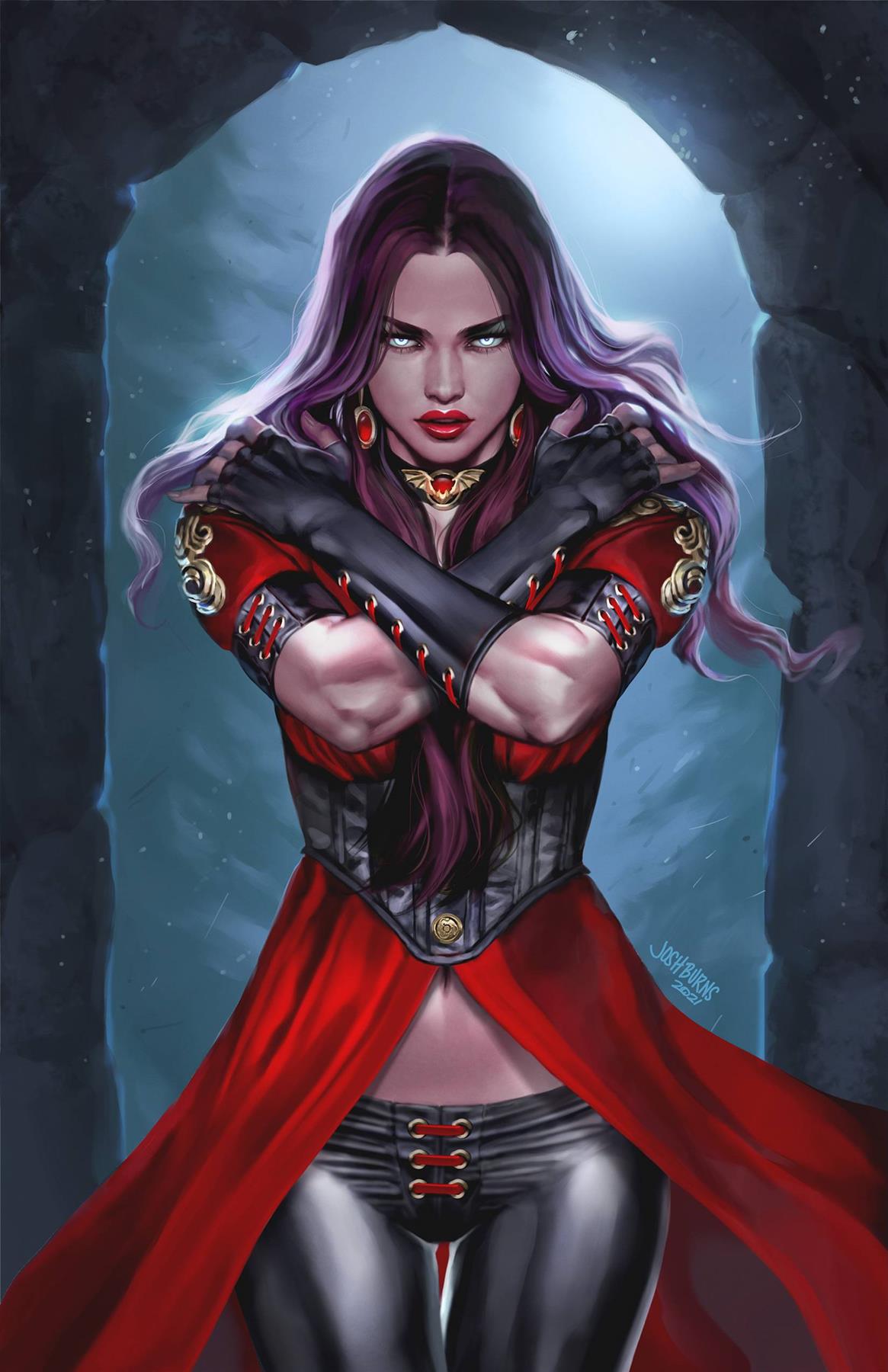 Grimm Univ Presents Quarterly Draculas Daughter Cvr C Burns Zenescope Entertainment Inc Comic Book