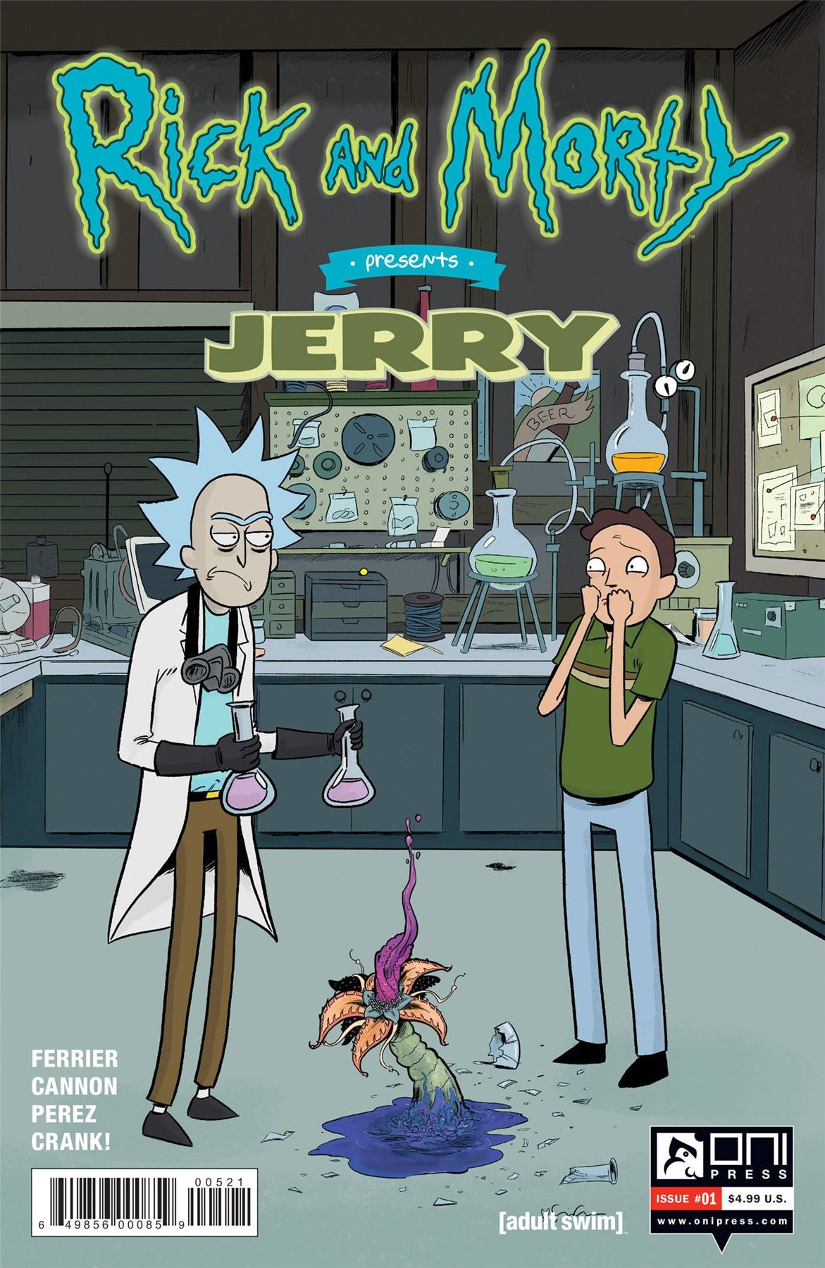 Rick & Morty Presents Jerry #1 (Cvr B Grace) Oni Press Inc. Comic Book