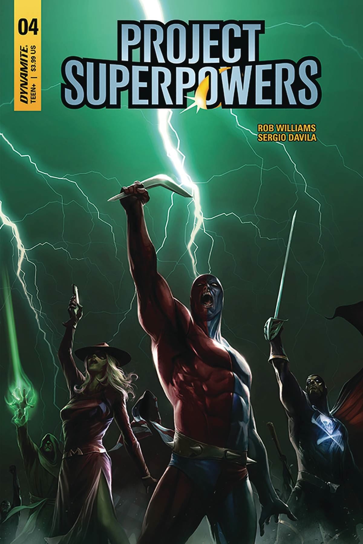 Project Superpowers #4 Cvr A Mattina (Cvr A Mattina) D. E. Comic Book