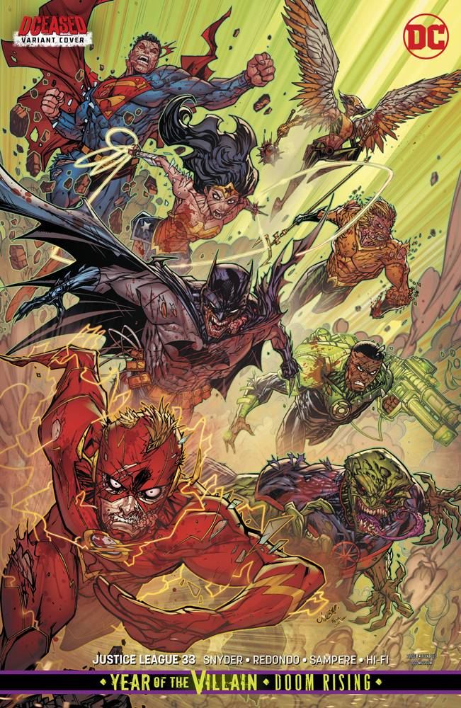 Justice League #33 (Card Stock Var Ed) DC Comics Comic Book