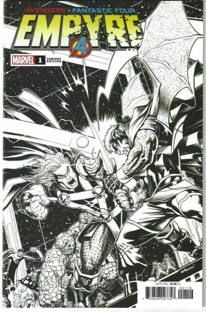 Empyre #1 (of 6) (Mcguinness Launch Sketch Var) Marvel Comics Comic Book