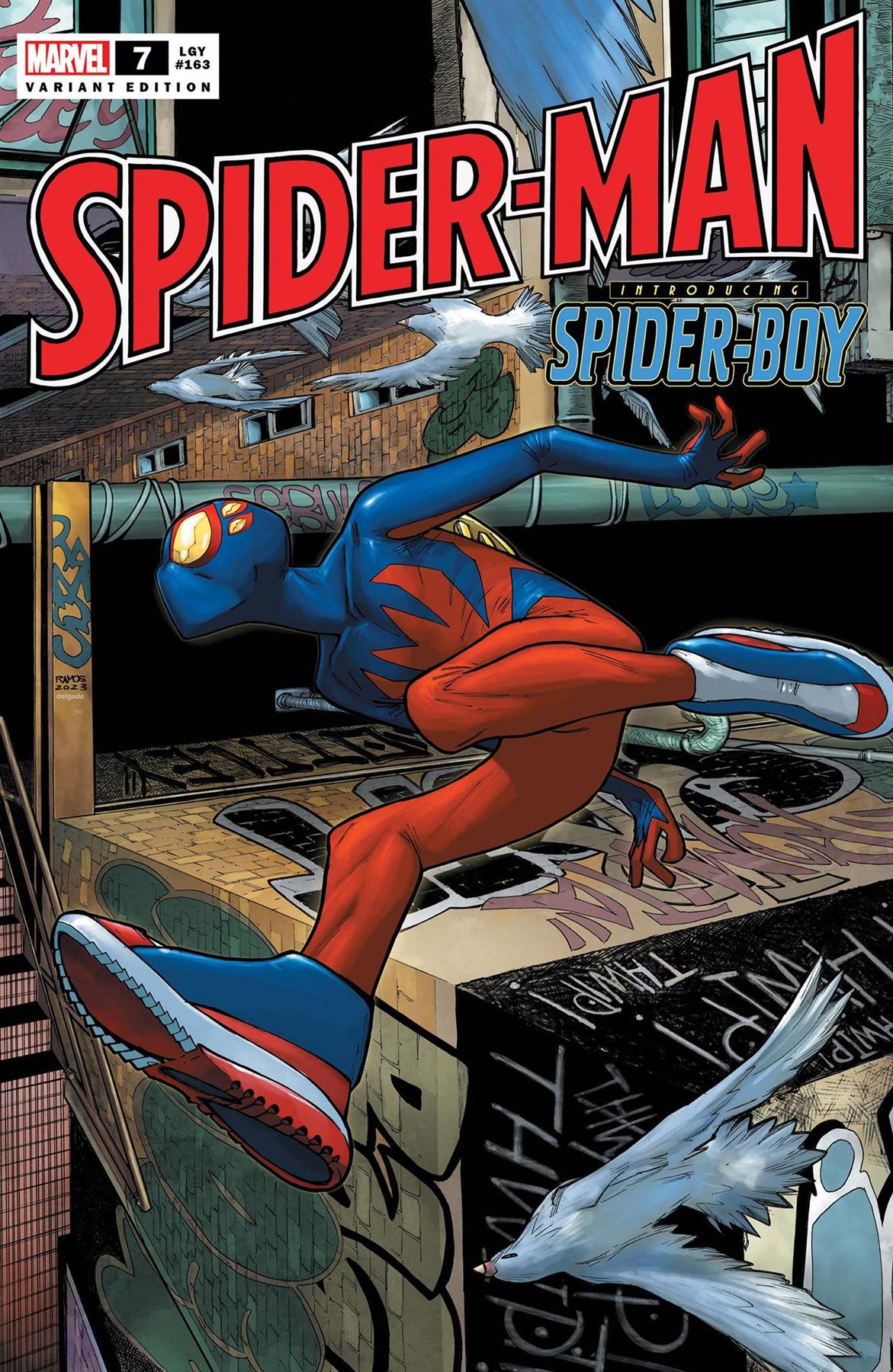 Spider-man #7 Ramos Top Secret Spoiler Var Marvel Prh Comic Book () Marvel Prh Comic Book