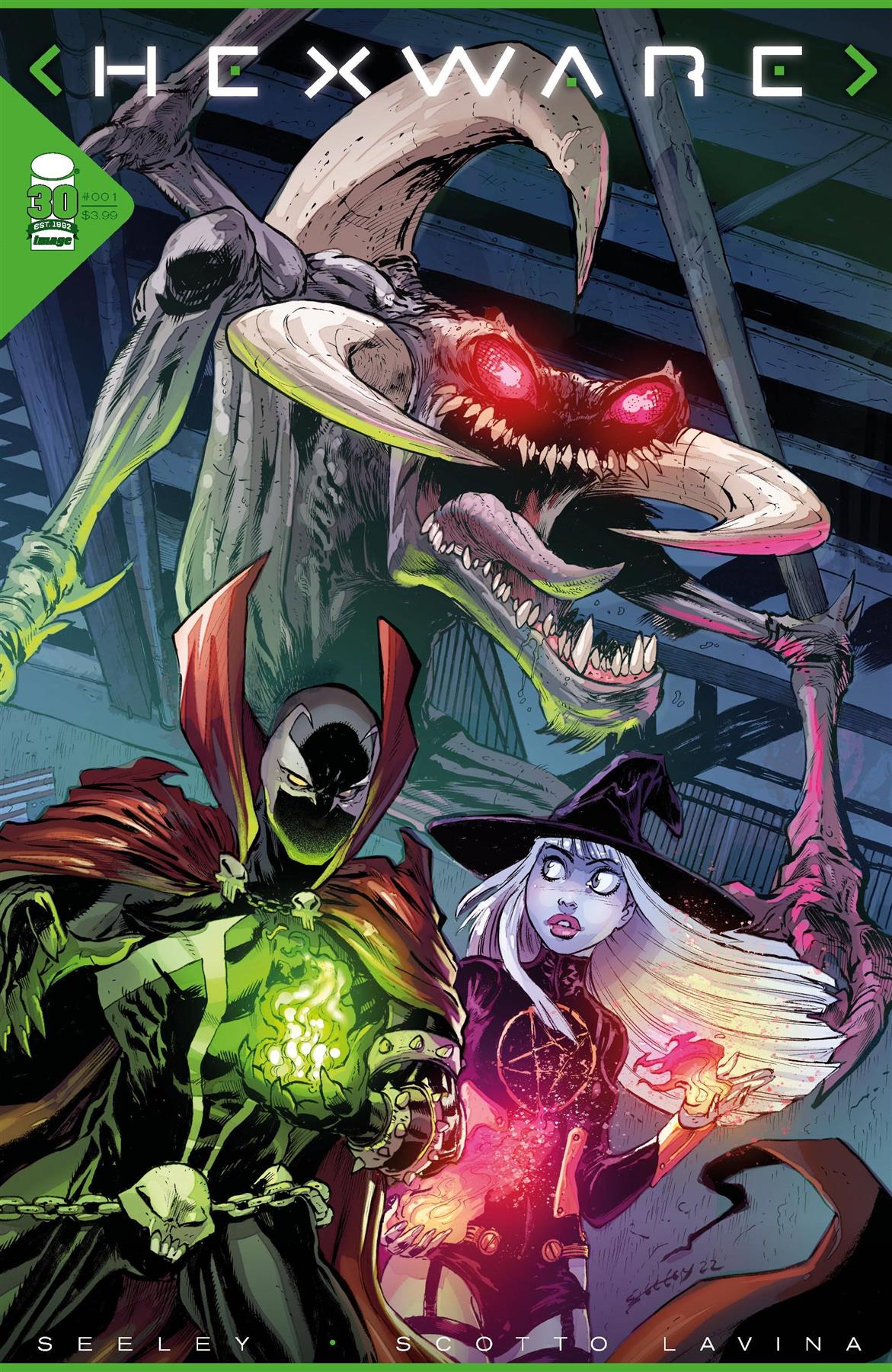 Hexware #1 (of 6) Cvr D Spawn Var (mr) Image Comics Comic Book