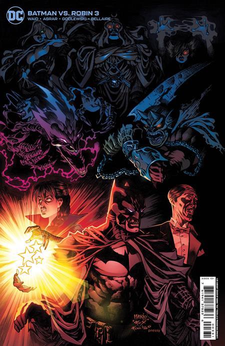 Batman Vs Robin #3 (of 5) Cvr E Inc 1:25 Mario Fox Foccillo Era Card Stock Var DC Comics Comic Book