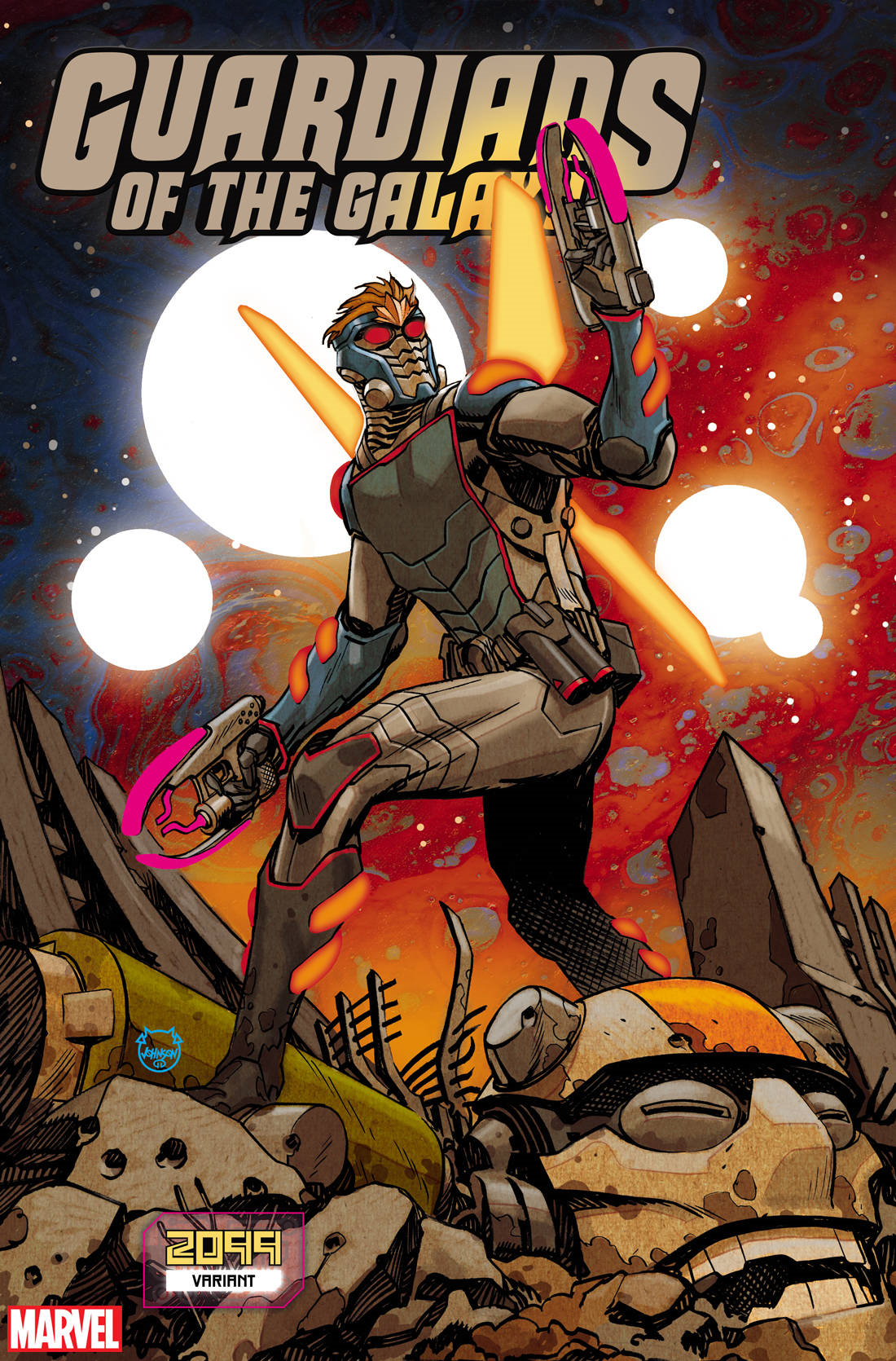 Guardians Of The Galaxy #11 Johnson 2099 Var (Johnson 2099 Var) Marvel Comics Comic Book